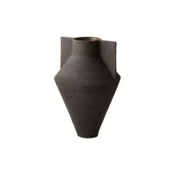 Jana Vase - / Ø 22.6 X H 34.7 Cm - Raw Ceramic - Cappellini