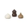 Komo Vase - / Set Of 3 Mini Vases - Ferm Living