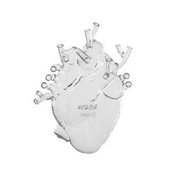 Love In Bloom Vase - / Human Heart - Glass / H 24 Cm - Seletti
