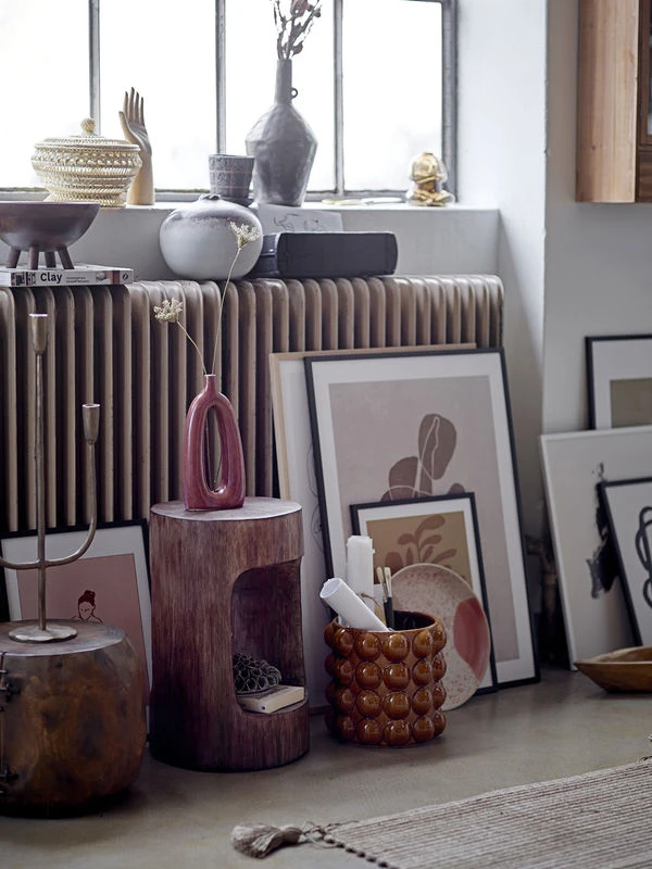 Mias Vase - / Ø 16 X H 30,5 Cm - Stoneware / Handmade - Bloomingville - Image 3