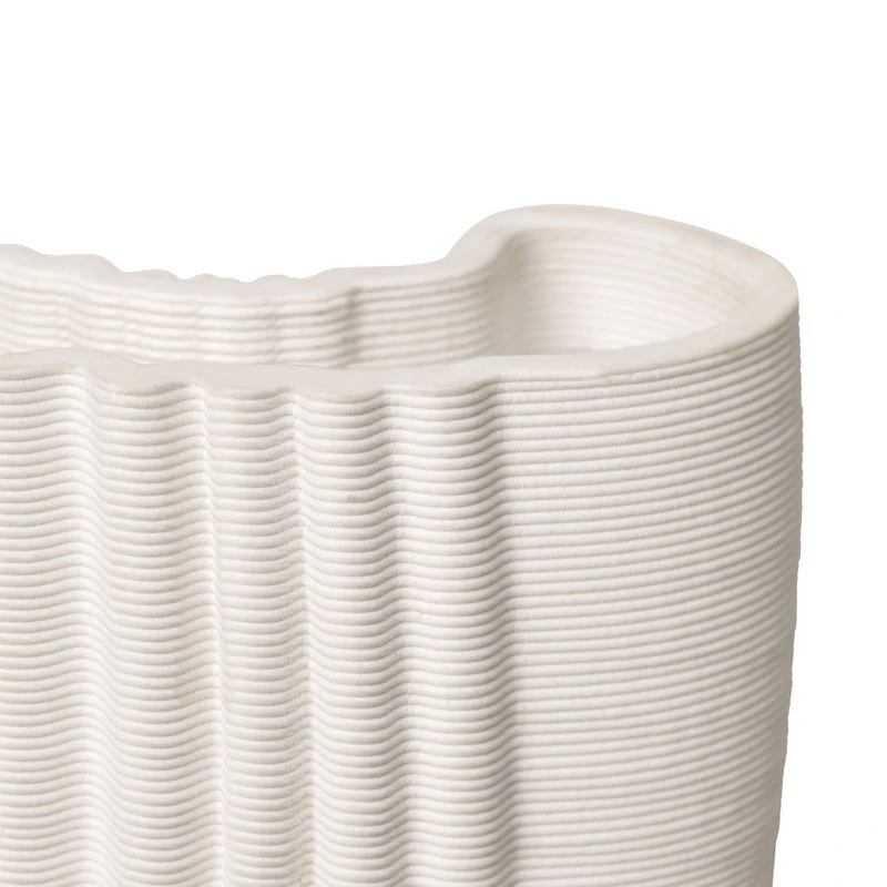 Moire Vase - / L 19 X H 30 Cm - Ferm Living - Image 4