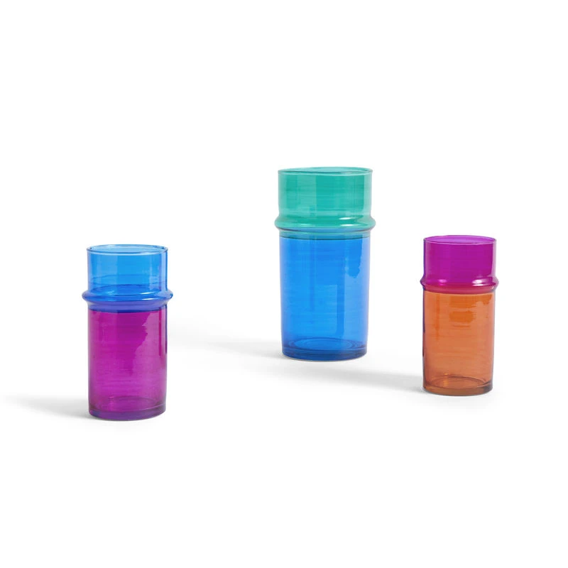 Moroccan Small Vase - / Ø 9.5 X H 20.5 Cm - Hay - Image 4