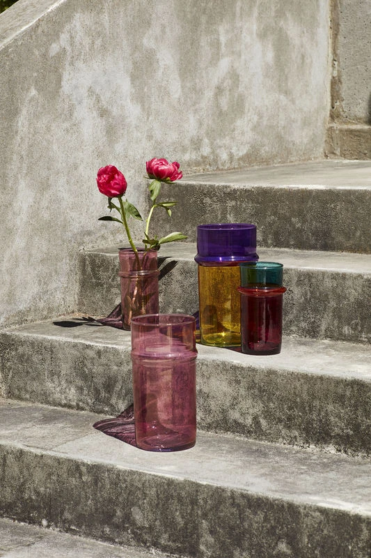 Moroccan Small Vase - / Ø 9.5 X H 20.5 Cm - Hay - Image 3