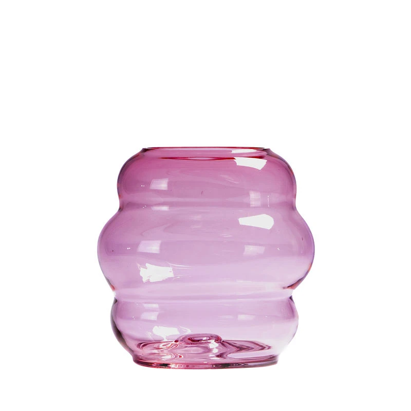 Muse Medium Vase - / Bohemia Crystal - Ø 18 X H 18 Cm - Fundamental Berlin