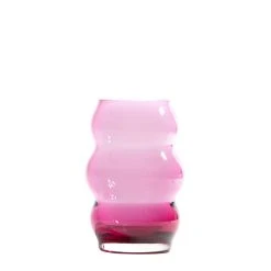 Muse Small Vase - / Bohemia Crystal - Ø 8 X H 13 Cm - Fundamental Berlin
