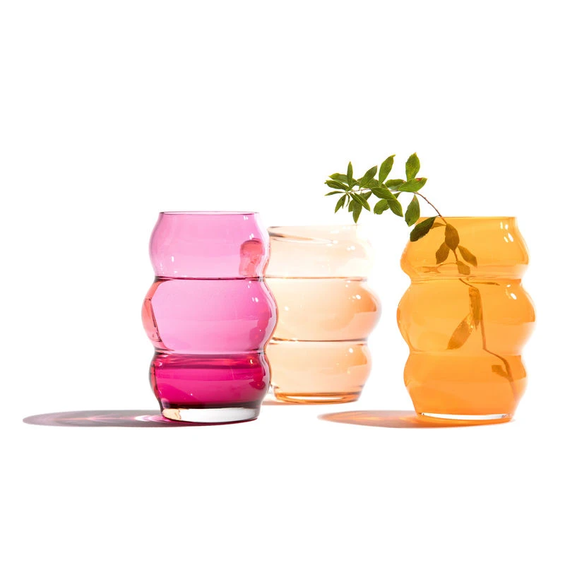 Muse Small Vase - / Bohemia Crystal - Ø 8 X H 13 Cm - Fundamental Berlin - Image 2