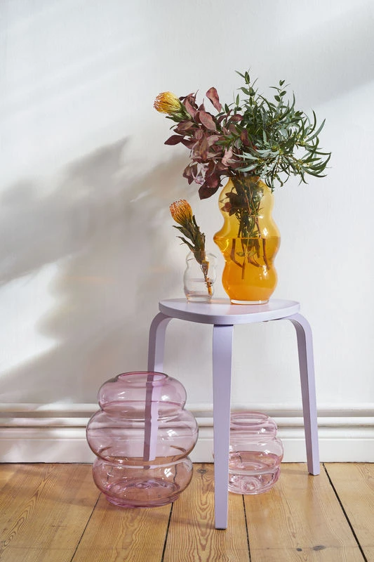 Muse Small Vase - / Bohemia Crystal - Ø 8 X H 13 Cm - Fundamental Berlin - Image 4