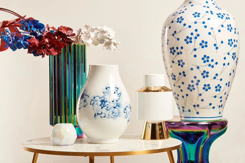 Object Small Vase - / Ø 19.5 X H 34 Cm - Porcelain - Pols Potten - Image 2