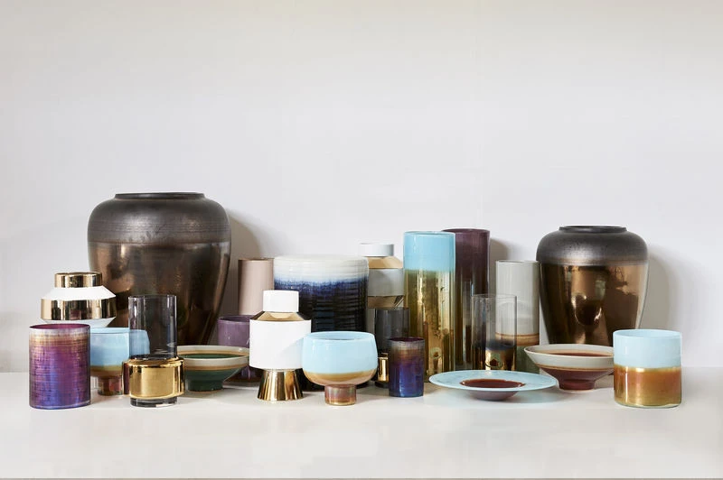 Object Small Vase - / Ø 19.5 X H 34 Cm - Porcelain - Pols Potten - Image 4