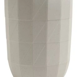 Paper Porcelain Vase - Large - Ø 14 X H 19 Cm - Hay