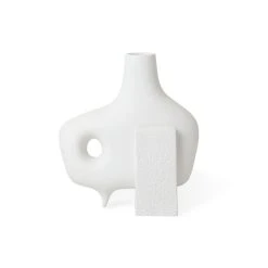 Paradox Medium Vase - / Porcelain - H 25 Cm - Jonathan Adler