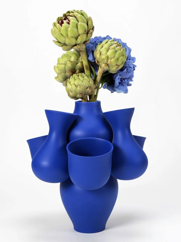 Qucha Vase - / Ø 40 X H 40 Cm - Ceramic - Moustache - Image 2