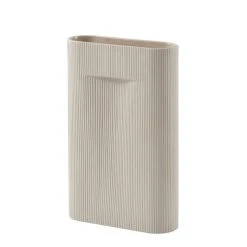 Ridge Large Vase - / H 48 Cm - Ceramic - Muuto