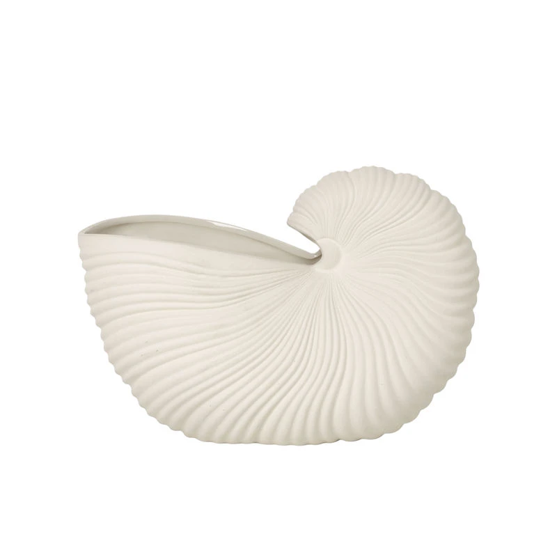 Shell Vase - / Ceramic Shell - Ferm Living