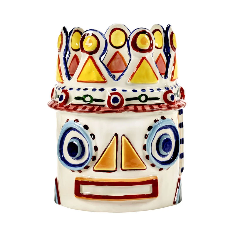 Sicily 2 Vase - / Ø 27 X H 34.5 Cm - Hand-painted - Serax