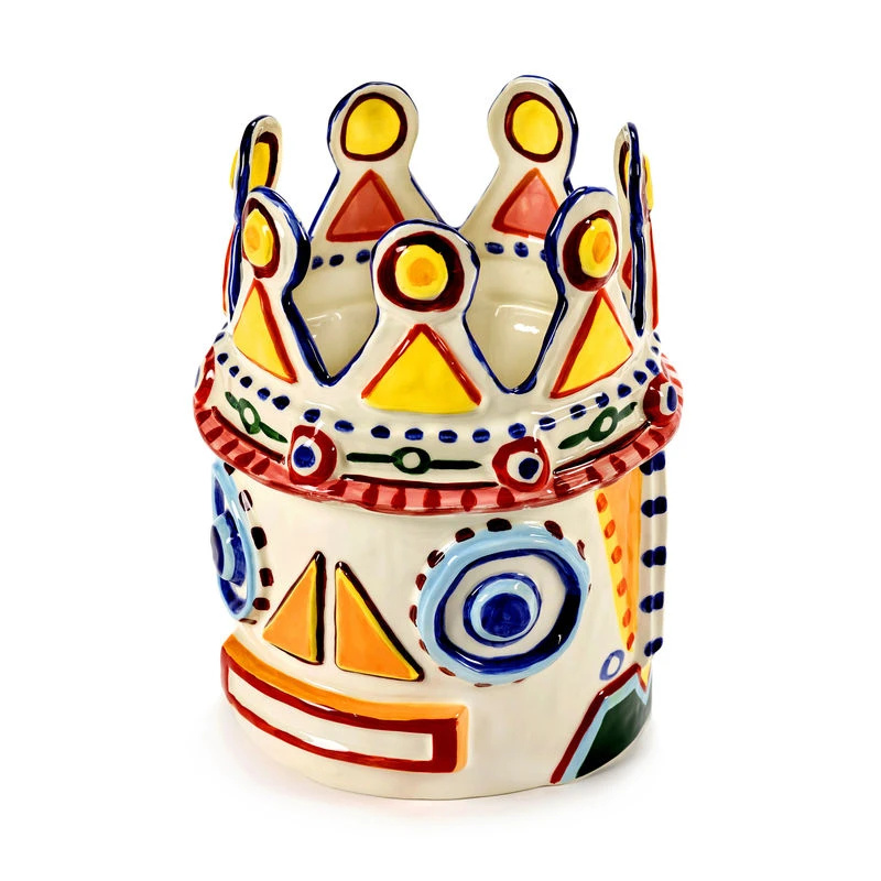 Sicily 2 Vase - / Ø 27 X H 34.5 Cm - Hand-painted - Serax - Image 2