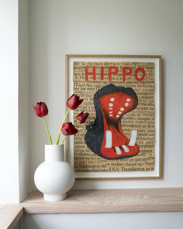 Strøm Extra Large Vase - / H 33 Cm - Handmade Ceramic - Raawii - Image 3