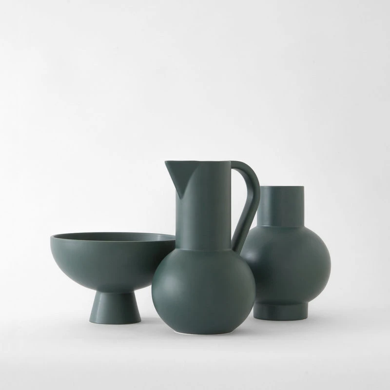 Strøm Large Vase - / H 24 Cm - Handmade Ceramic - Raawii - Image 4