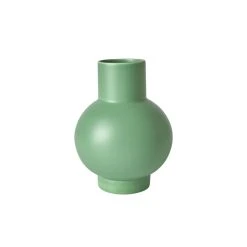 Strøm Small Vase - / H 16 Cm - Ceramic / Handmade - Exclusive - Raawii