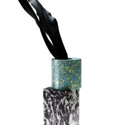 Swirl Vase - / Marble Effect - Tom Dixon