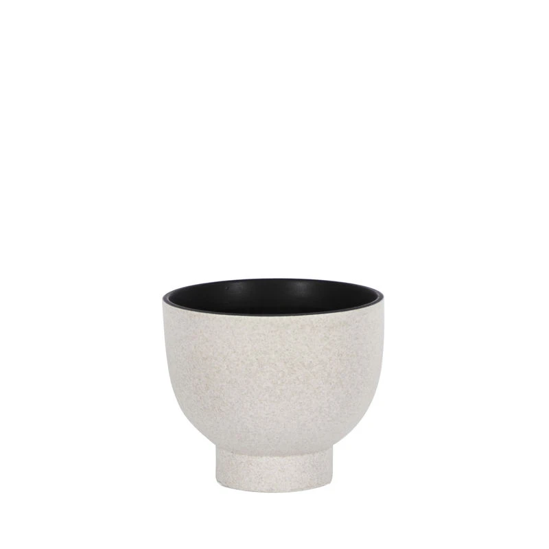 Tenere Small Vase - / Ø 19 X H 16 Cm - Ceramic - ENOstudio
