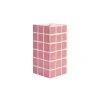 Tile Small Vase - / 10.5 X 10.5 X 21 Cm - & Klevering
