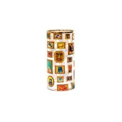 Toiletpaper - Frames Vase - / Medium - Ø 15 X H 30 Cm / 24K Gold Detail - Seletti