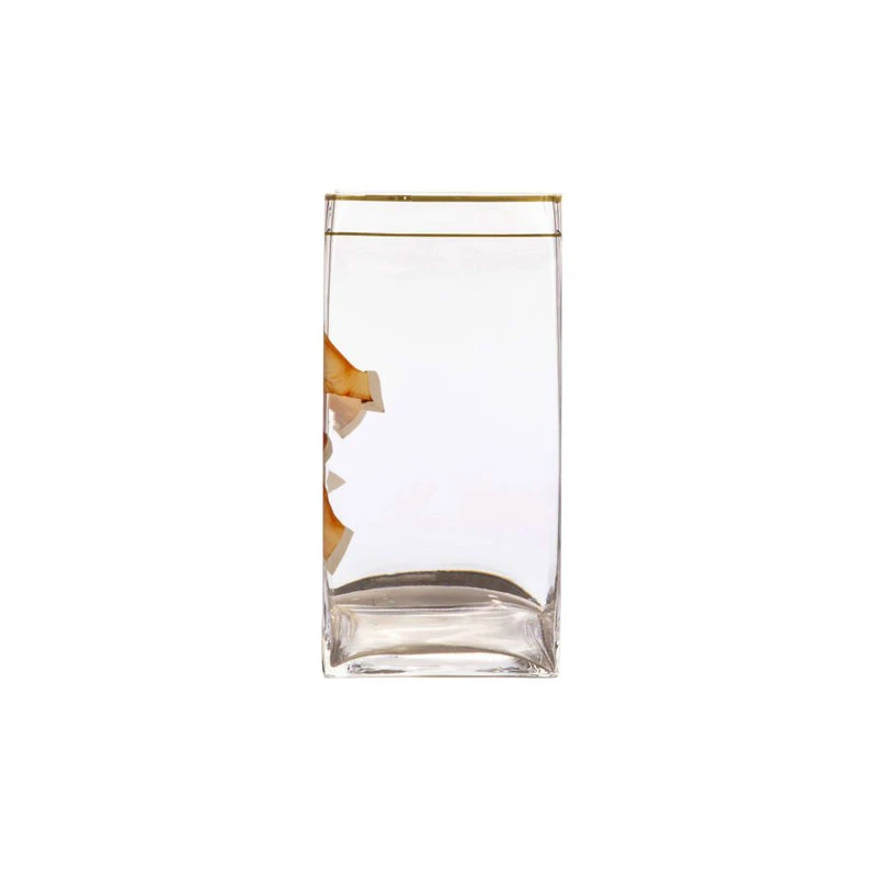 Toiletpaper - Lipsticks Vase - / 15 X 15 X H 30 Cm - 24K Gold Details - Seletti - Image 3