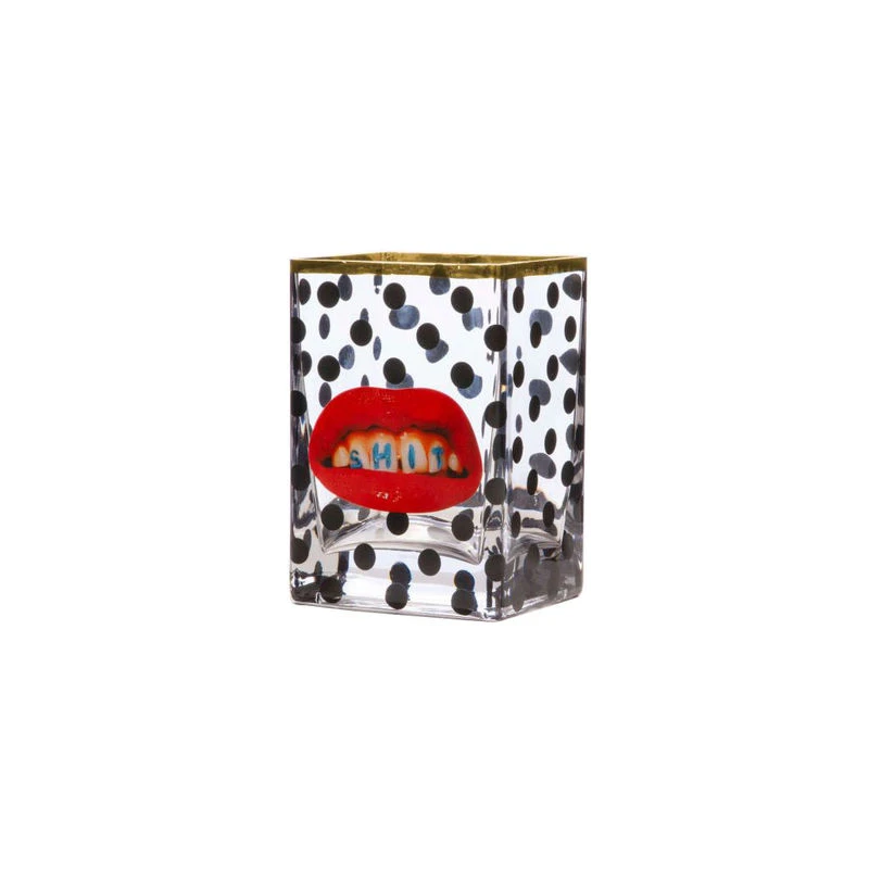 Toiletpaper - Shit Vase - / 10 X 8 X H 14 Cm - 24K Gold Details - Seletti - Image 2