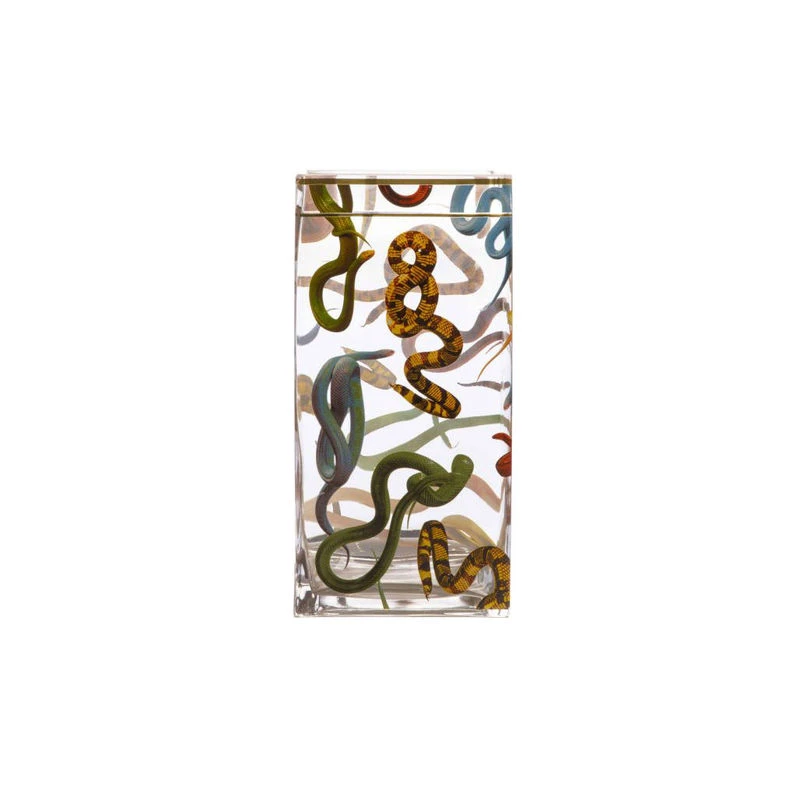 Toiletpaper - Snakes Vase - / 15 X 15 X H 30 Cm - 24K Gold Details - Seletti - Image 3