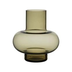 Umpu Vase - / Hand-blown Glass - Ø 20 X H 20 Cm - Marimekko