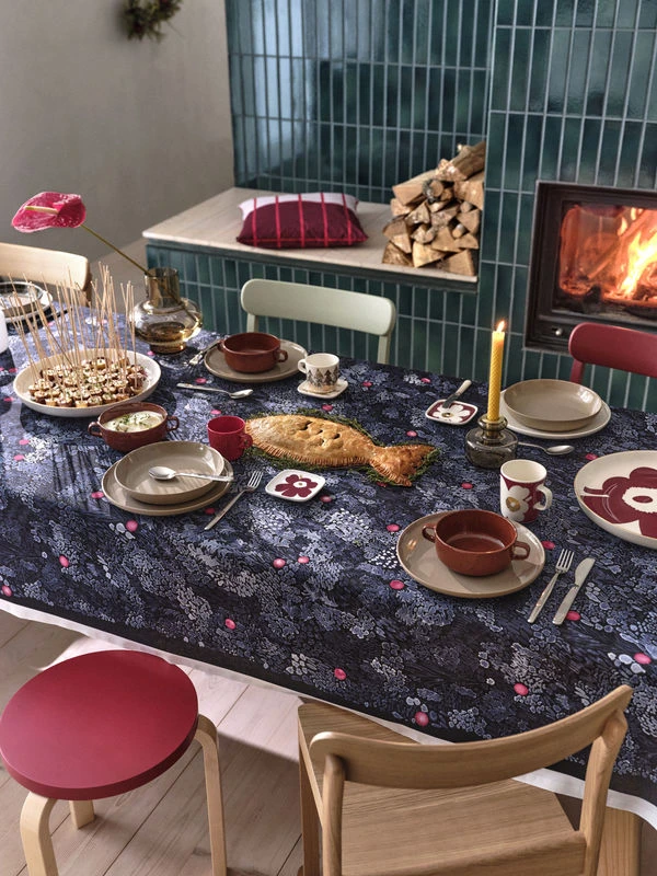 Umpu Vase - / Hand-blown Glass - Ø 20 X H 20 Cm - Marimekko - Image 2