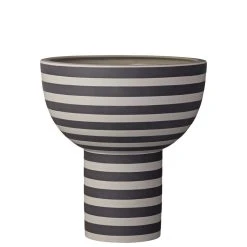 Varia Vase - / Grès - Ø 23 X H 24 Cm - AYTM