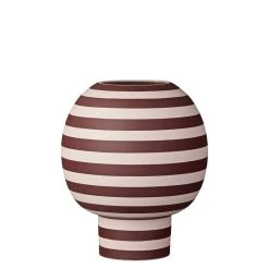Varia Vase - / Grès - Ø 18 X H 21 Cm - AYTM