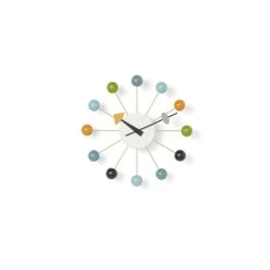 Ball Clock Wall Clock - / By George Nelson, 1948-1960 / Ø 33 Cm - Vitra
