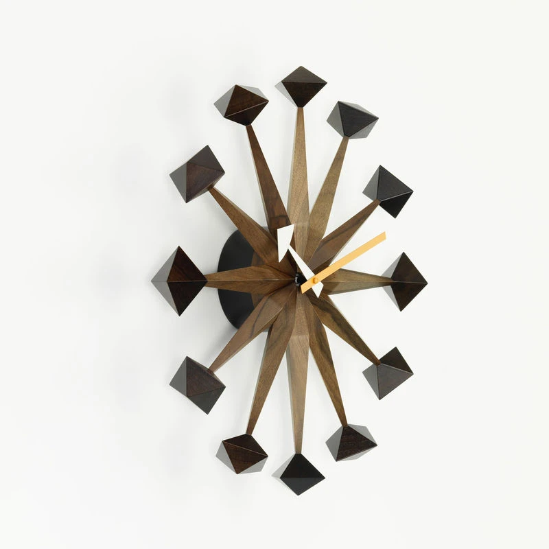 Polygon Clock Wall Clock - / By George Nelson, 1948-1960 / Ø 43 Cm - Vitra - Image 2