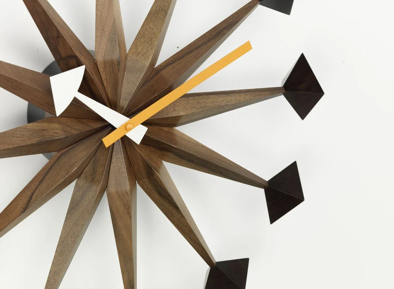 Polygon Clock Wall Clock - / By George Nelson, 1948-1960 / Ø 43 Cm - Vitra - Image 3