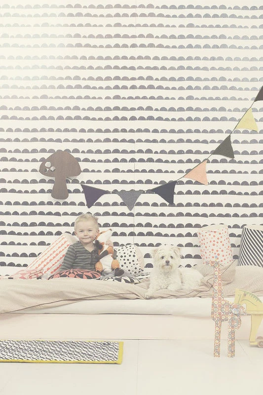 Half Moon Wallpaper - Ferm Living - Image 2