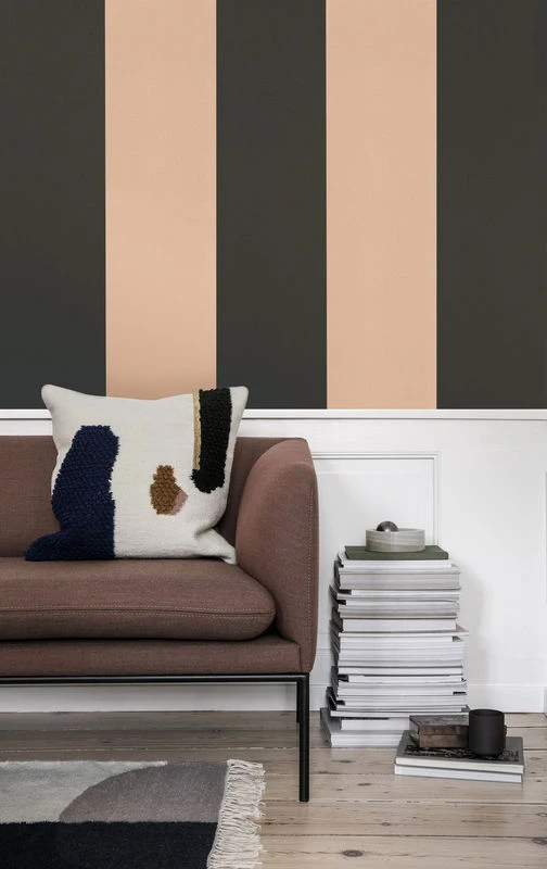 Thick Lines Wallpaper - / 1 Roll - Width 53 Cm - Ferm Living - Image 2