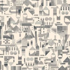 Utopia Ascending Wallpaper - / 1 Roll - Width 52 Cm - Petite Friture